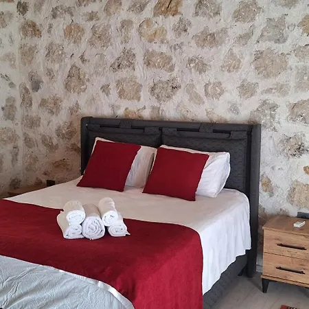 Havuzlu Tas Yapi Kiralik Willa